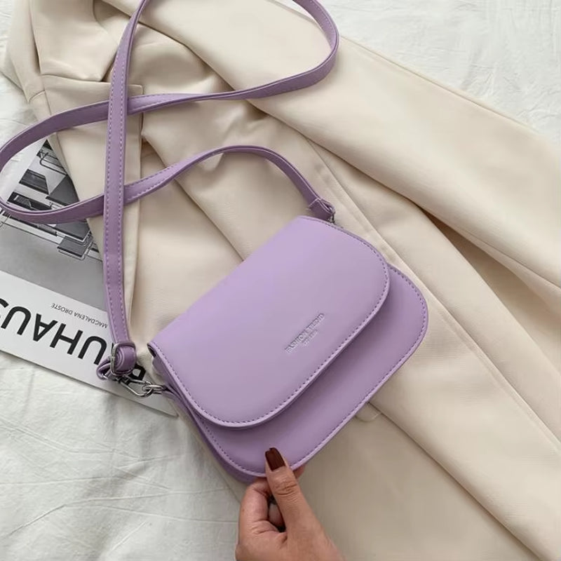 Fashion Trend Crossbody Bags for Women Solid Flap Shoulder Bag Designer Handbags and Purses Small Women Messenger Bags