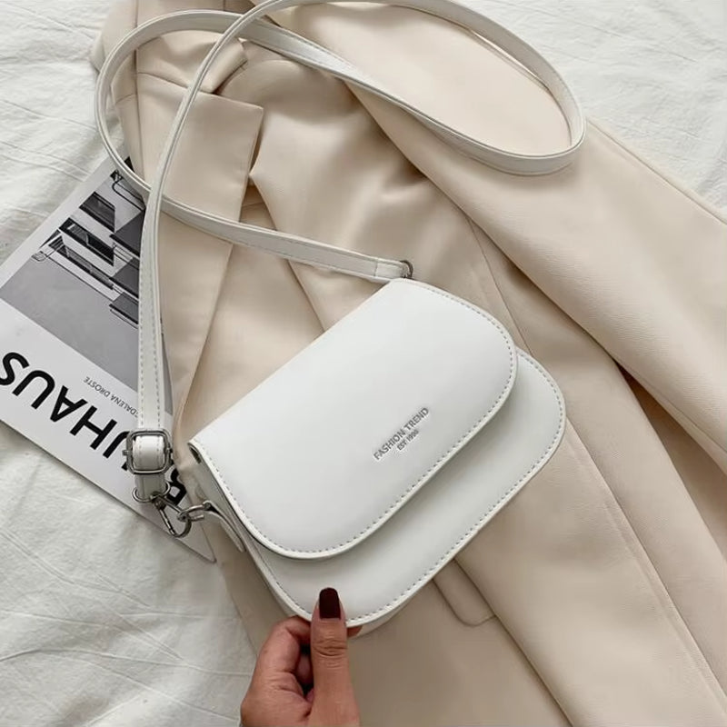 Fashion Trend Crossbody Bags for Women Solid Flap Shoulder Bag Designer Handbags and Purses Small Women Messenger Bags
