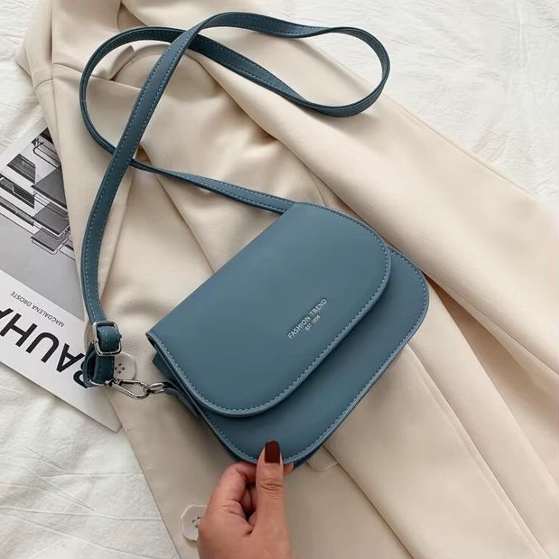 Fashion Trend Crossbody Bags for Women Solid Flap Shoulder Bag Designer Handbags and Purses Small Women Messenger Bags